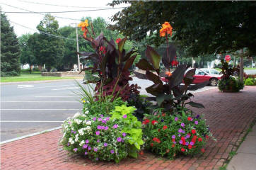 Main Street planters